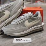 Giày Nike Fragment Design x Sacai x LDV Waffle ‘Light Smoke Grey’ Best Quality