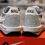 Giày Nike Fragment Design x Sacai x LDV Waffle ‘Light Smoke Grey’ Best Quality