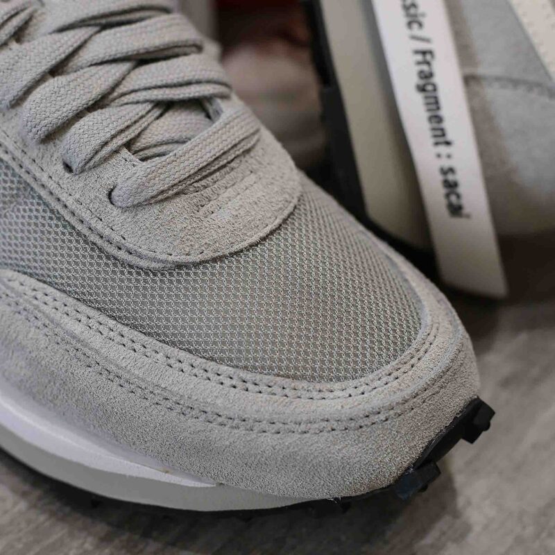 Giày Nike Fragment Design x Sacai x LDV Waffle ‘Light Smoke Grey’ Best Quality