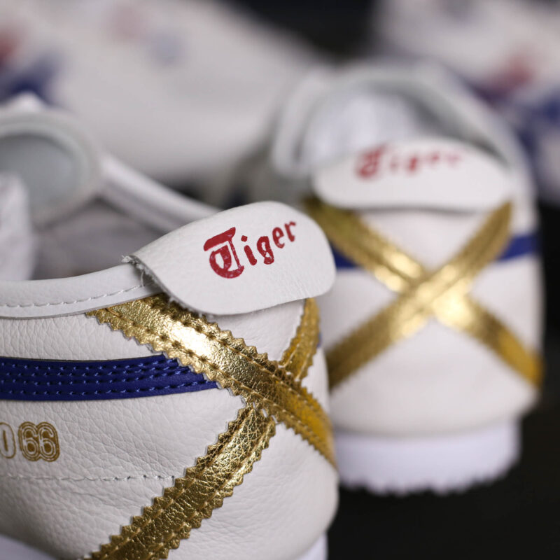 Giày Onitsuka Tiger Mexico 66 'White Dark Blue Red Gold'