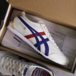 Giày Onitsuka Tiger Mexico 66 'White Dark Blue Red Gold'