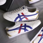 Giày Onitsuka Tiger Mexico 66 'White Dark Blue Red Gold'