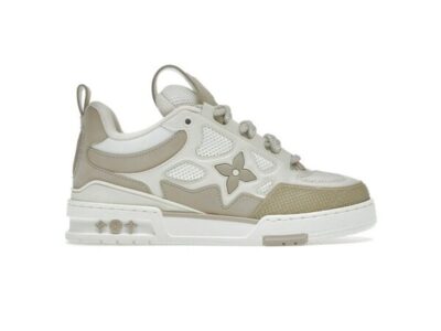 Giày Louis Vuitton LV Skate Sneaker Beige White Best Quality