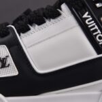 (BEST) Louis Vuitton LV Trainer Maxi 'WHITE BLACK'