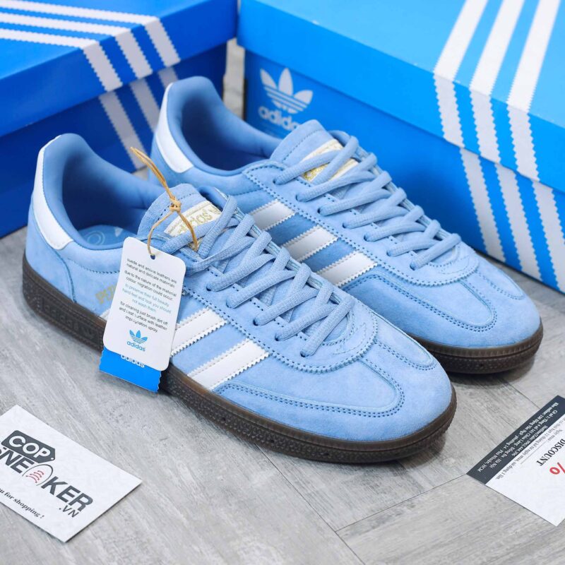 Giày Adidas Handball Spezial Light Blue Like Auth