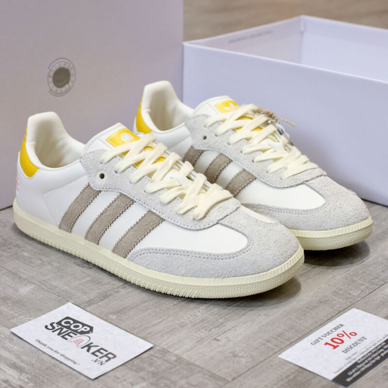 Giày Adidas x Kasina Samba Consortium Cup ‘Off White’ like Auth