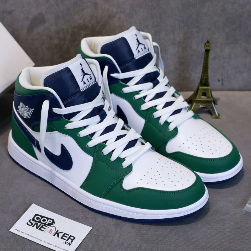 Giày Air Jordan 1 Mid SE ‘Noble Green’ Like Auth