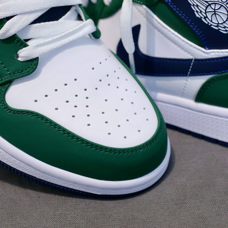 Giày Air Jordan 1 Mid SE ‘Noble Green’ Like Auth