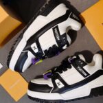 Giày Louis Vuitton Trainer Maxi Black Best Quality