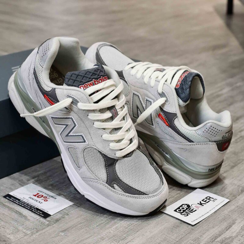 Giày New Balance 990v3 Made In USA Grey Like Auth