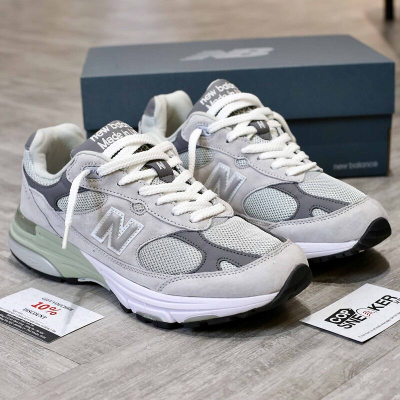 Giày New Balance 993 Made in USA ‘Grey White’ Like Auth