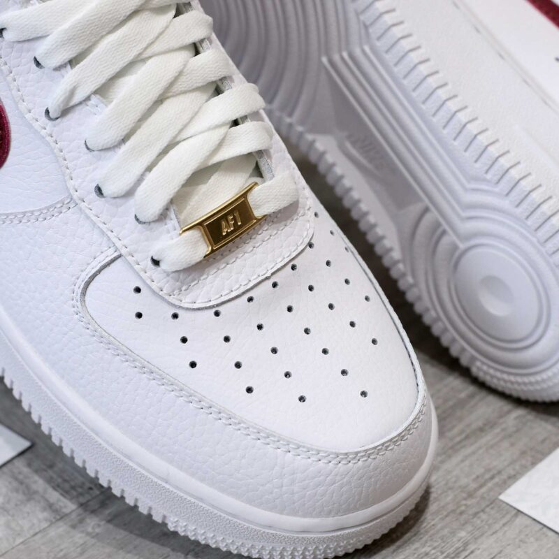 Giày Nike Air Force 1 Low White Team Red Best Quality