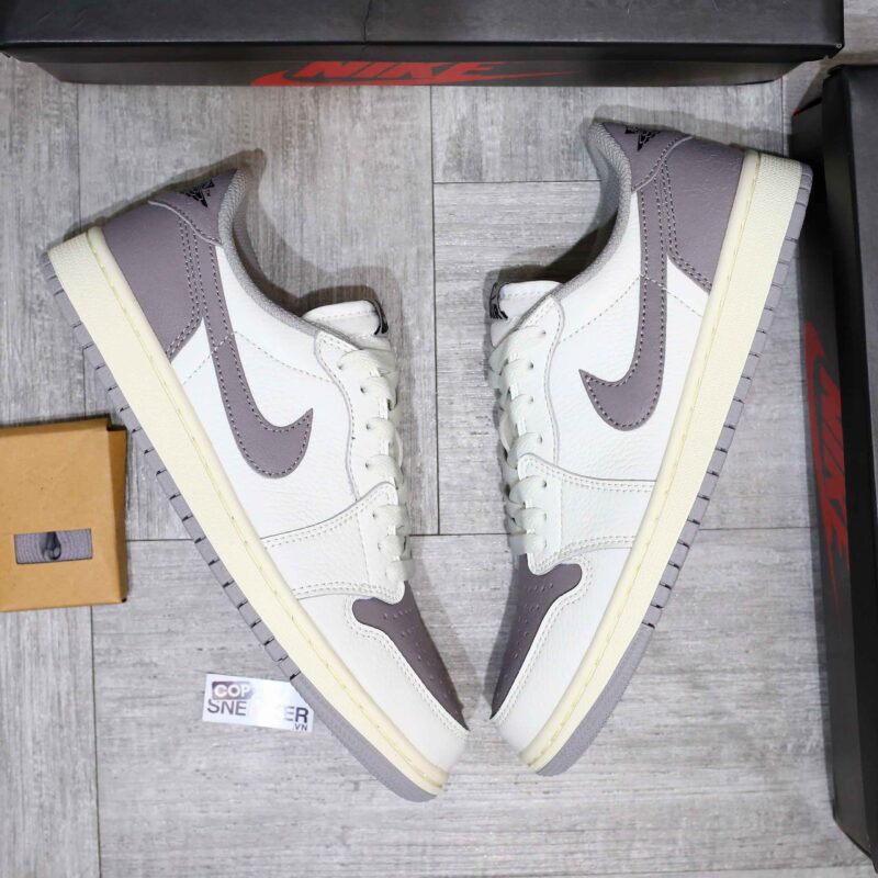 Giày Nike Air Jordan 1 Low Atmosphere Grey Like Auth