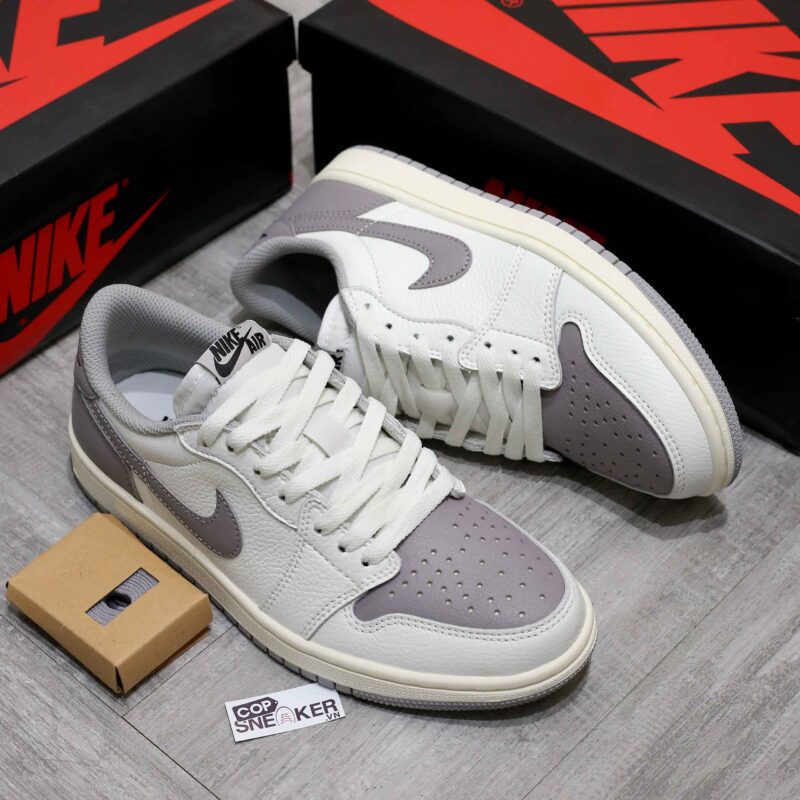 Giày Nike Air Jordan 1 Low Atmosphere Grey Like Auth