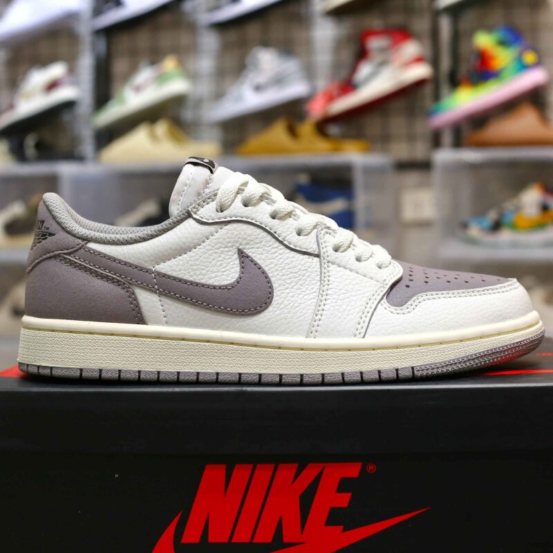 Giày Nike Air Jordan 1 Low Atmosphere Grey Like Auth