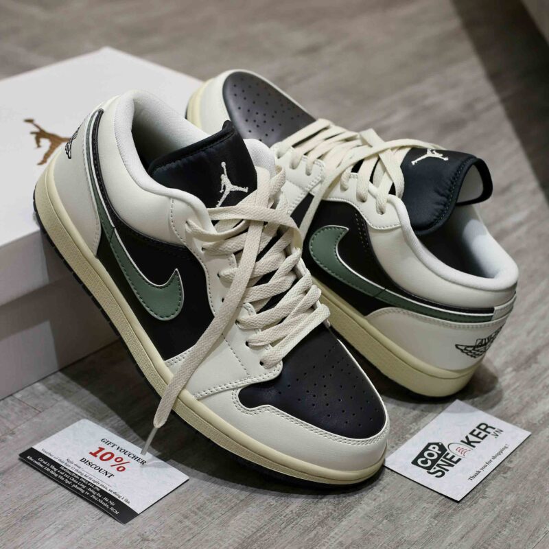 Giày Nike Air Jordan 1 Low ‘Jade Smoke’ (W) Like Auth