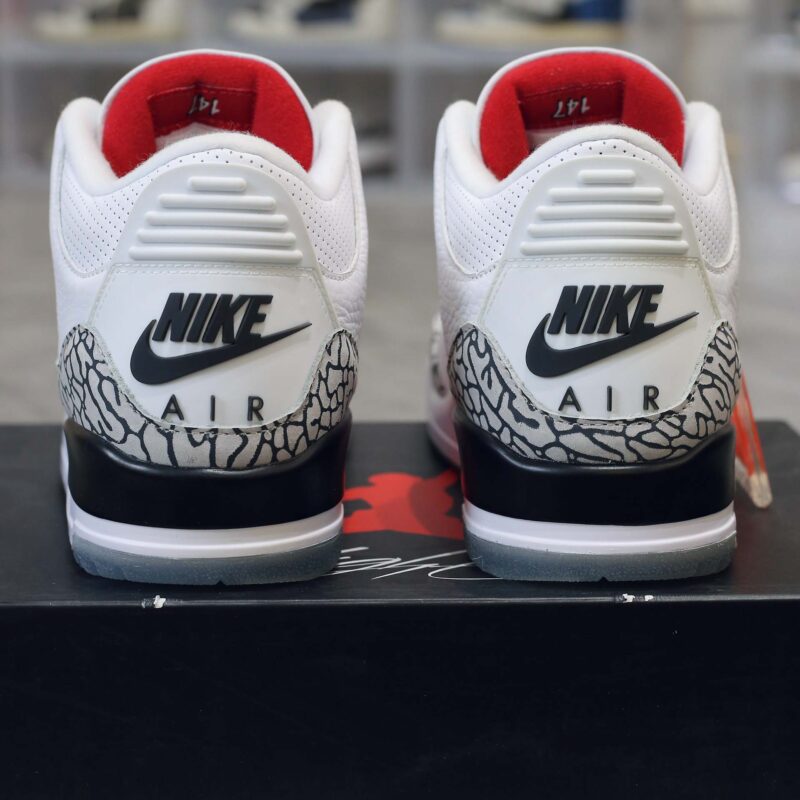 Giày Nike Air Jordan 3 Retro White Cement Reimagined Like Auth