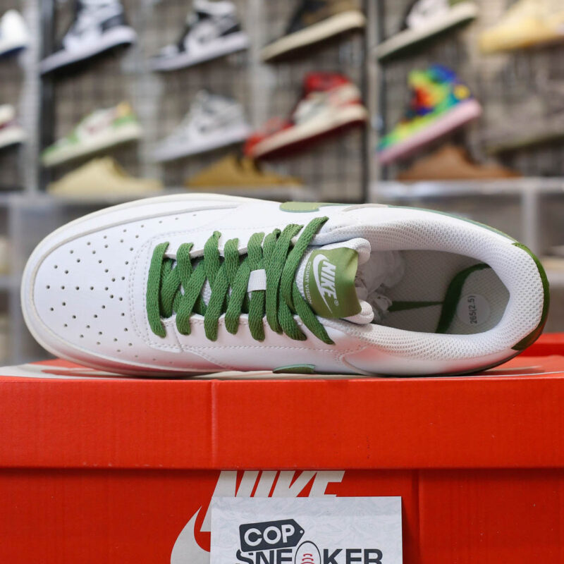 Giày Nike Court Vision Low White Green Like Auth