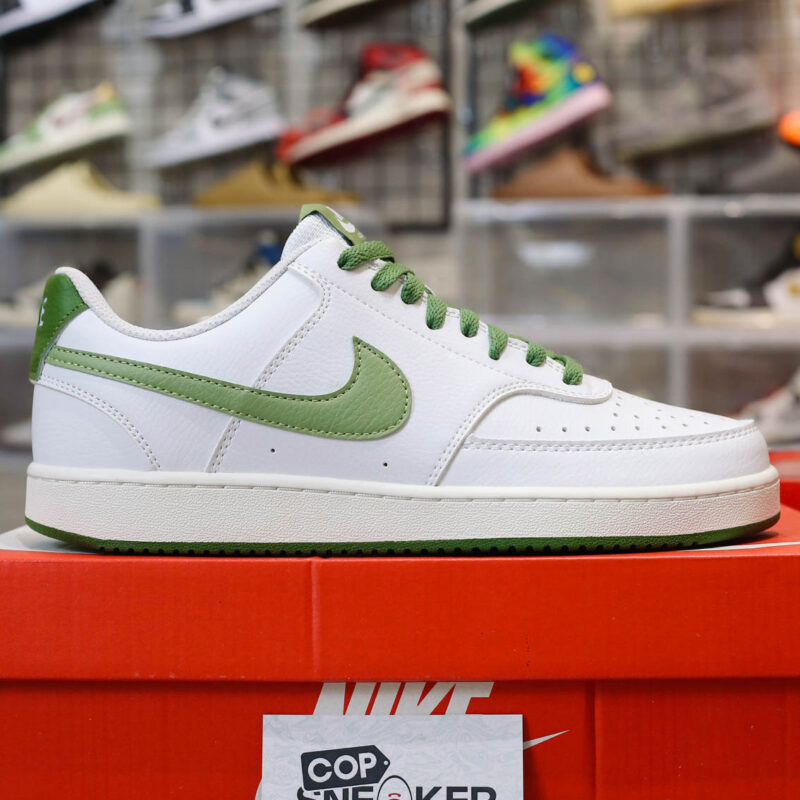 Giày Nike Court Vision Low White Green Like Auth