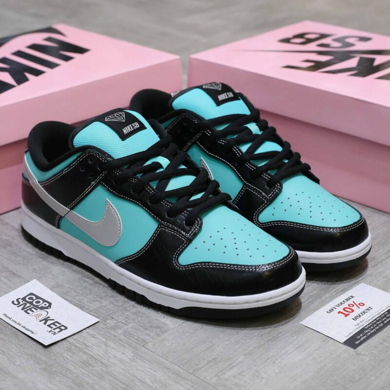 Giày Nike Diamond Supply Co. x Dunk Low Pro SB ‘Tiffany’ Best Quality