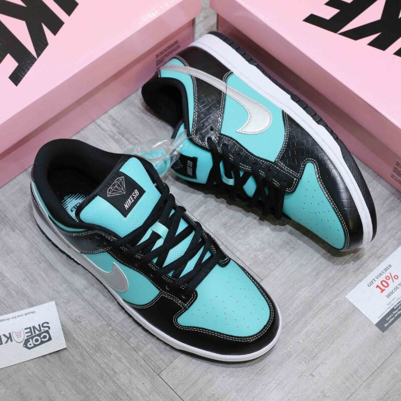 Giày Nike Diamond Supply Co. x Dunk Low Pro SB ‘Tiffany’ Best Quality