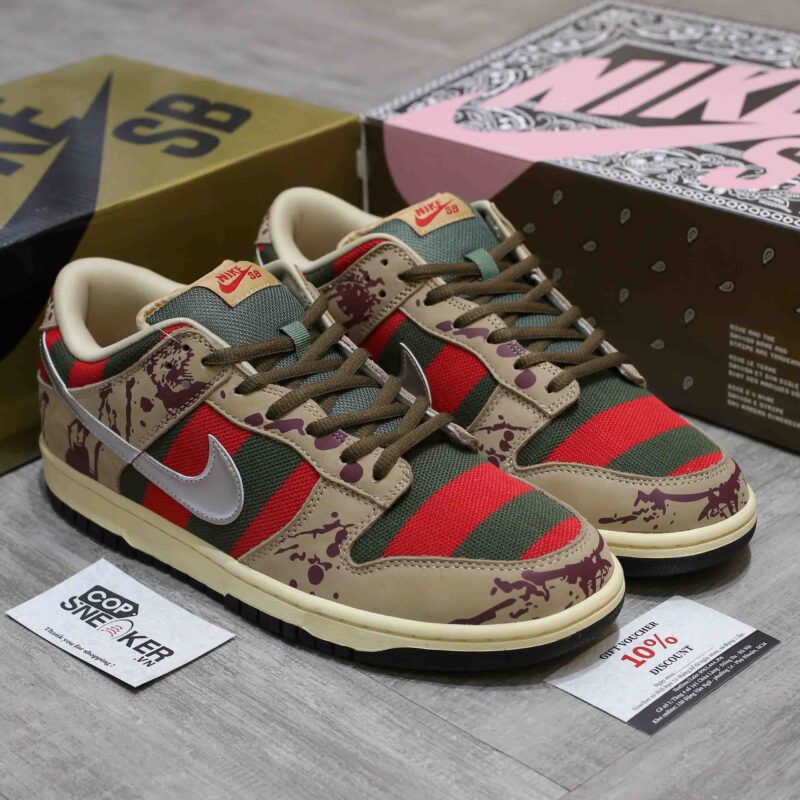 Giày Nike Dunk Low Pro SB Freddy Krueger Best Quality