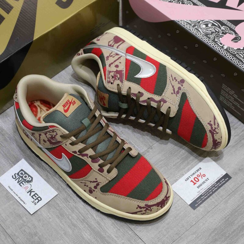 Giày Nike Dunk Low Pro SB Freddy Krueger Best Quality