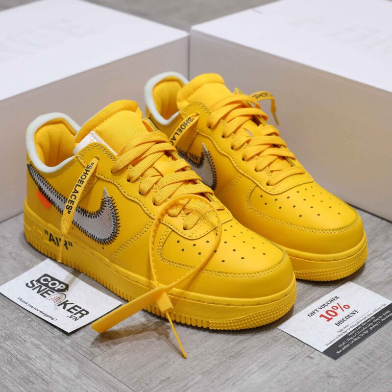 Giày Nike Off-White x Air Force 1 Low ‘Lemonade’ Best Quality