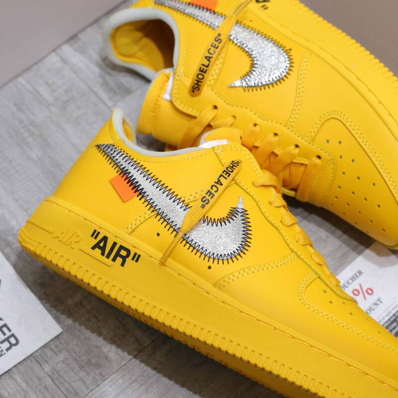 Giày Nike Off-White x Air Force 1 Low ‘Lemonade’ Best Quality