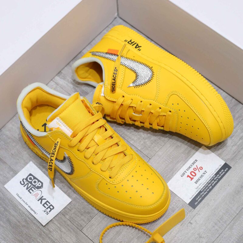 Giày Nike Off-White x Air Force 1 Low ‘Lemonade’ Best Quality