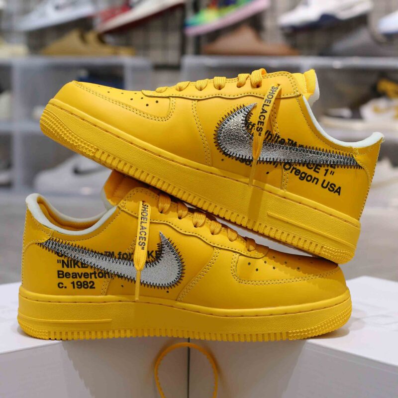 Giày Nike Off-White x Air Force 1 Low ‘Lemonade’ Best Quality