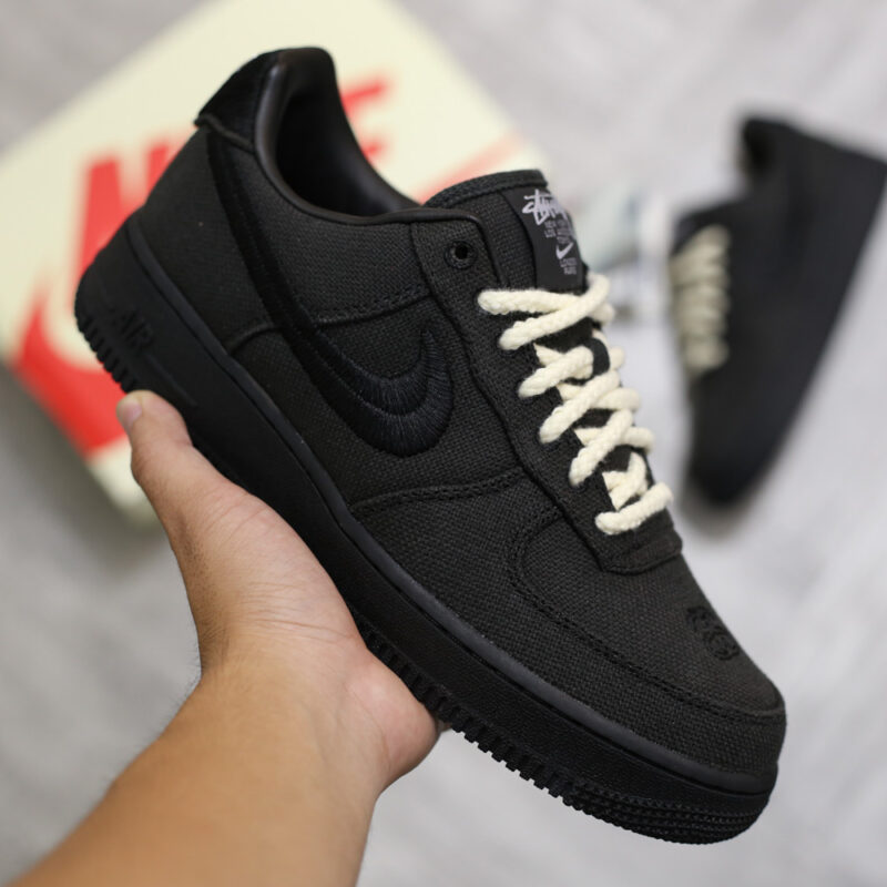 Nike Air Force 1 Low x Stussy ‘Triple Black’