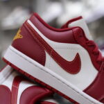 (BEST) Air Jordan 1 Low 'CARDINAL RED'