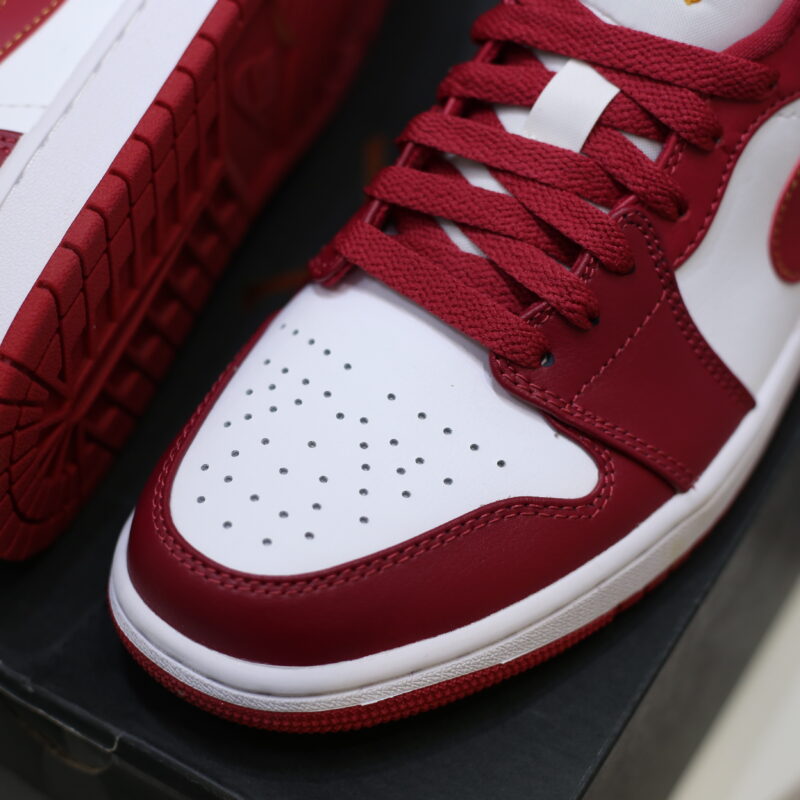 (BEST) Air Jordan 1 Low 'CARDINAL RED'