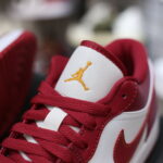 (BEST) Air Jordan 1 Low 'CARDINAL RED'