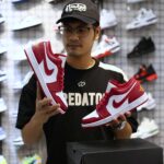 (BEST) Air Jordan 1 Low 'CARDINAL RED'