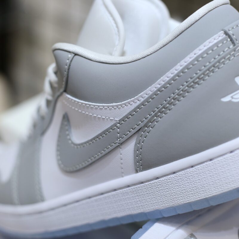 (BEST) Air Jordan 1 Low Wmns 'Wolf Grey'