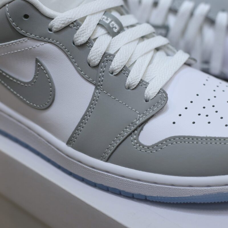 (BEST) Air Jordan 1 Low Wmns 'Wolf Grey'