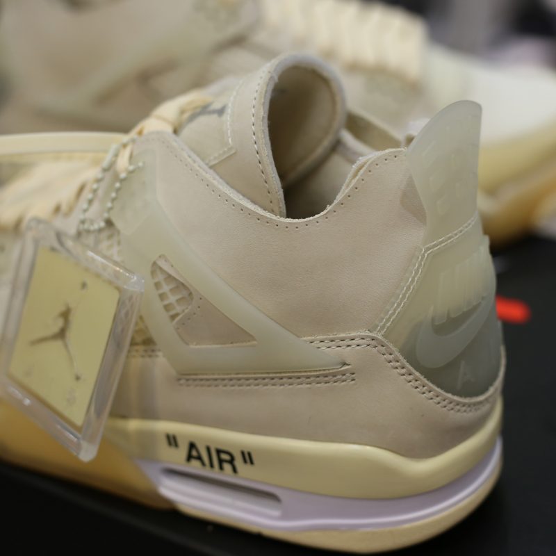 (BEST) Jordan 4 WMNS Retro OFF-WHITE™ 'SAIL'