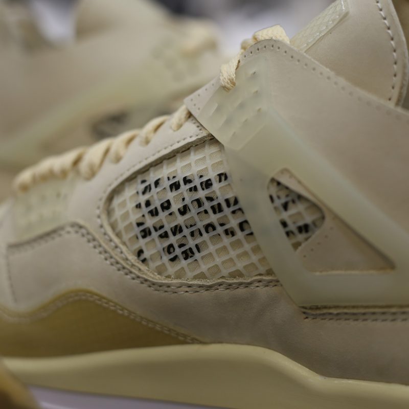 (BEST) Jordan 4 WMNS Retro OFF-WHITE™ 'SAIL'