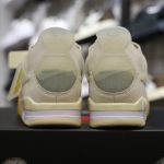 (BEST) Jordan 4 WMNS Retro OFF-WHITE™ 'SAIL'