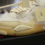 (BEST) Jordan 4 WMNS Retro OFF-WHITE™ 'SAIL'