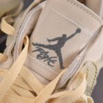 (BEST) OFF-WHITE™ x Air Jordan 4 WMNS Retro 'SAIL'