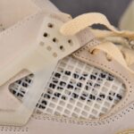 (BEST) OFF-WHITE™ x Air Jordan 4 WMNS Retro 'SAIL'