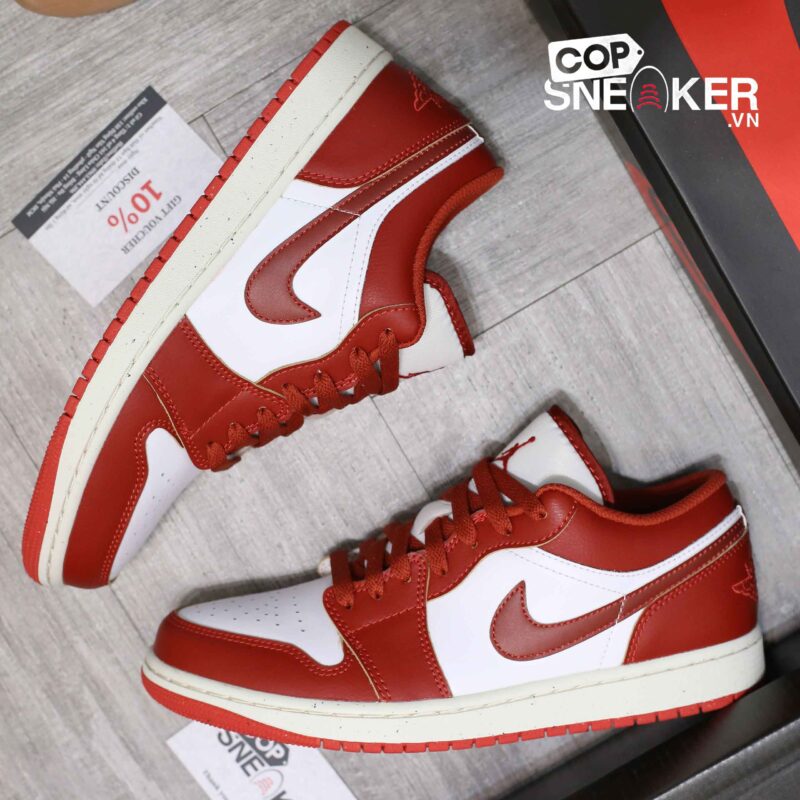 Giày Air Jordan 1 Low ‘Cardinal Red’ Best Quality