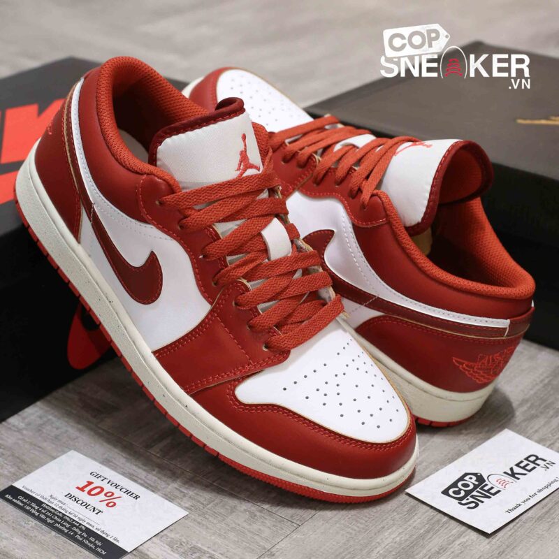 Giày Air Jordan 1 Low ‘Cardinal Red’ Best Quality