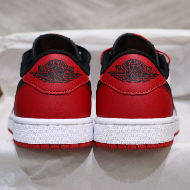 Giày Air Jordan 1 Low OG Black Toe Like Auth