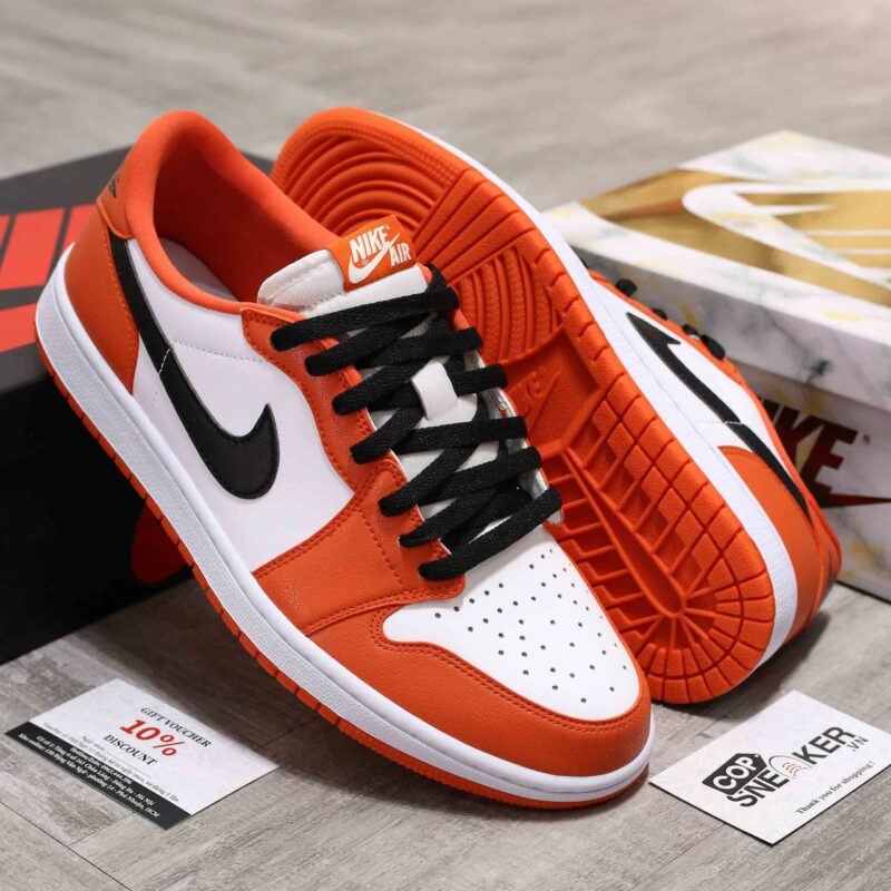 Giày Air Jordan 1 Low OG Starfish Like Auth