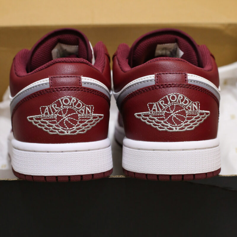 Giày Air Jordan 1 Low ‘White Bordeaux’ Like Auth