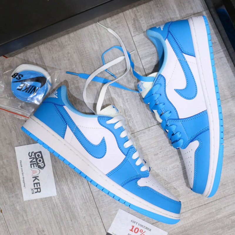 Giày Air Jordan 1 x Nike SB Low ‘UNC’ Like Auth